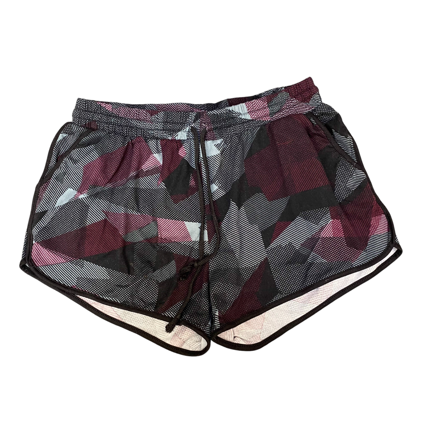 Running Sprinter Shorts Women Medium Colorful Sun Dazed Drawstring Elastic Waist