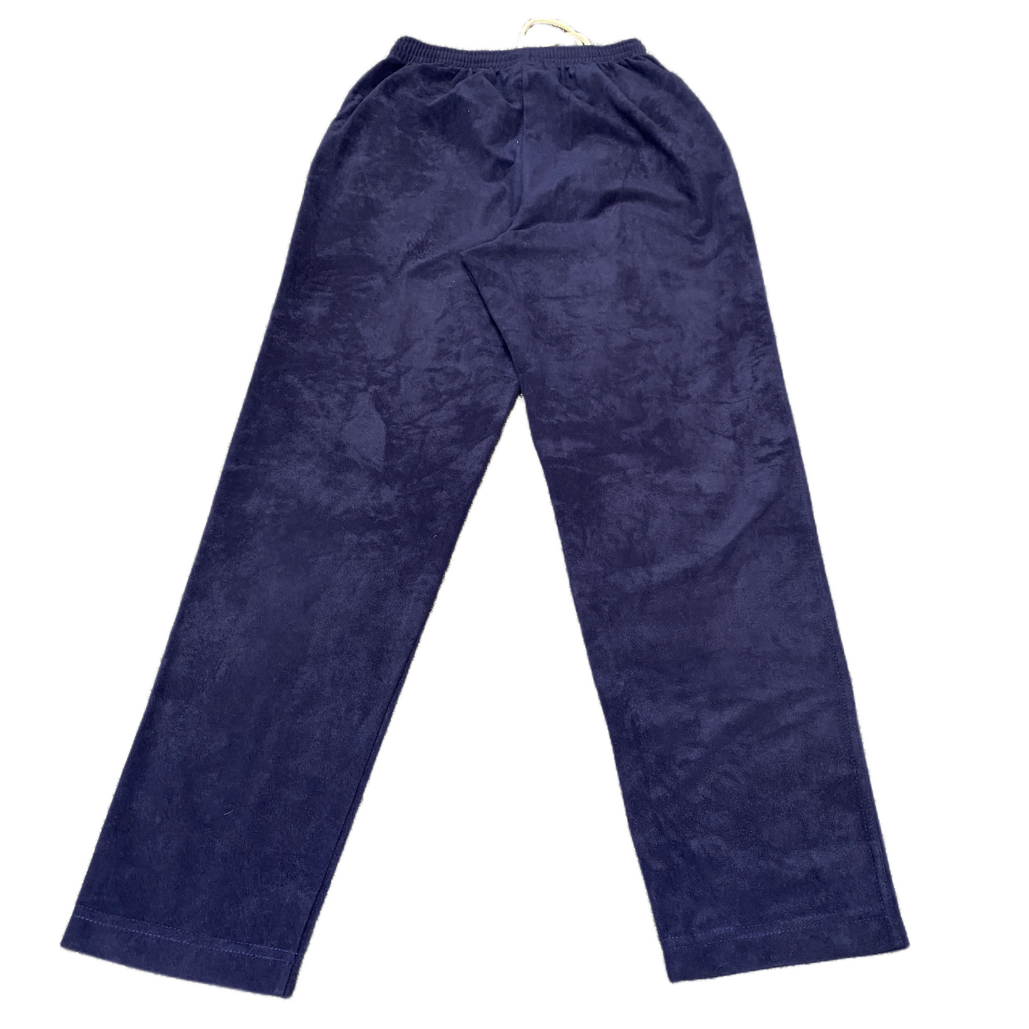 Diadora Joggers Fits as Womens 23" Waist Blue Stretch Drawstring Sweat Trousers