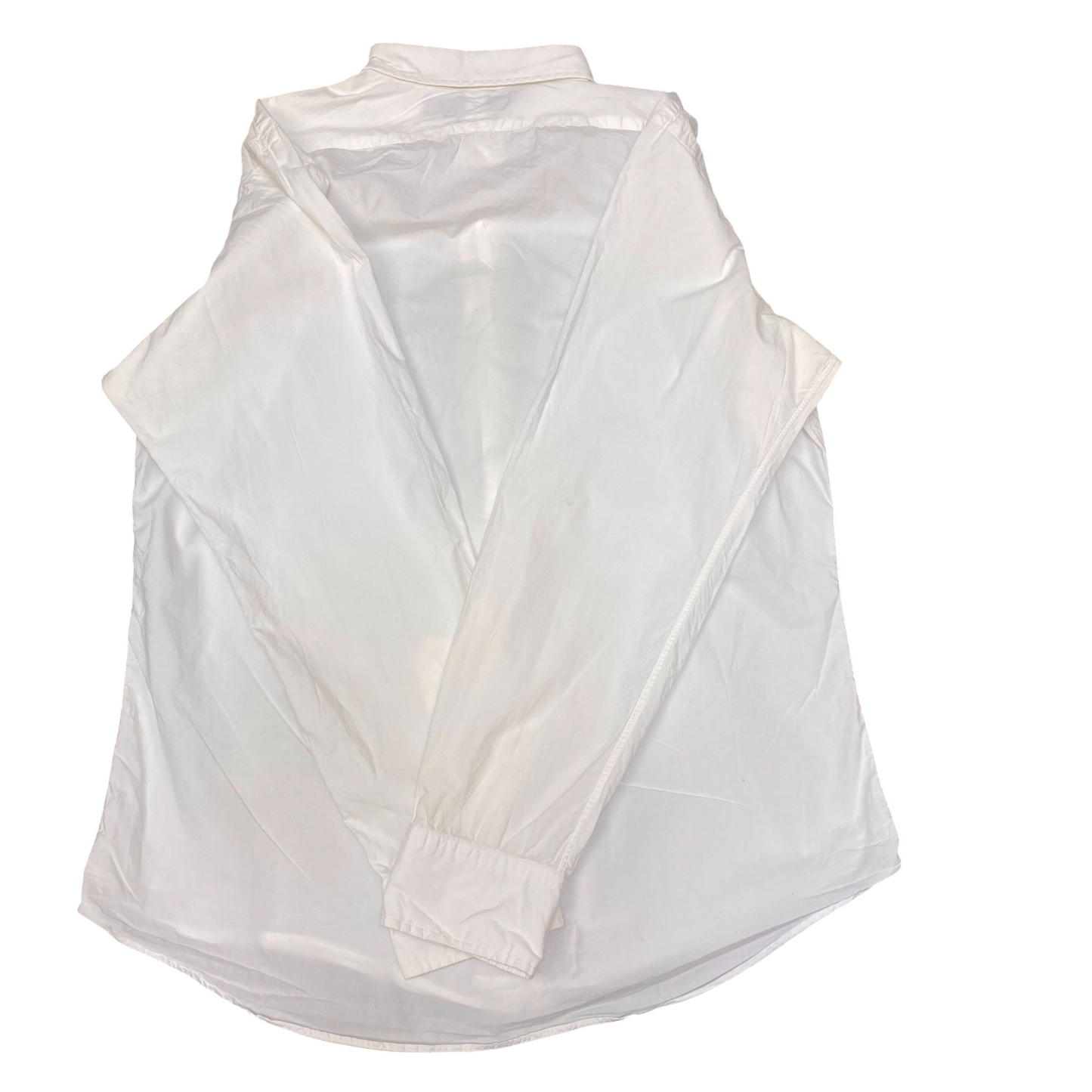 Polo Ralph Lauren Shirt Mens L White Slim Fit Long Sleeve Outdoor Button Down