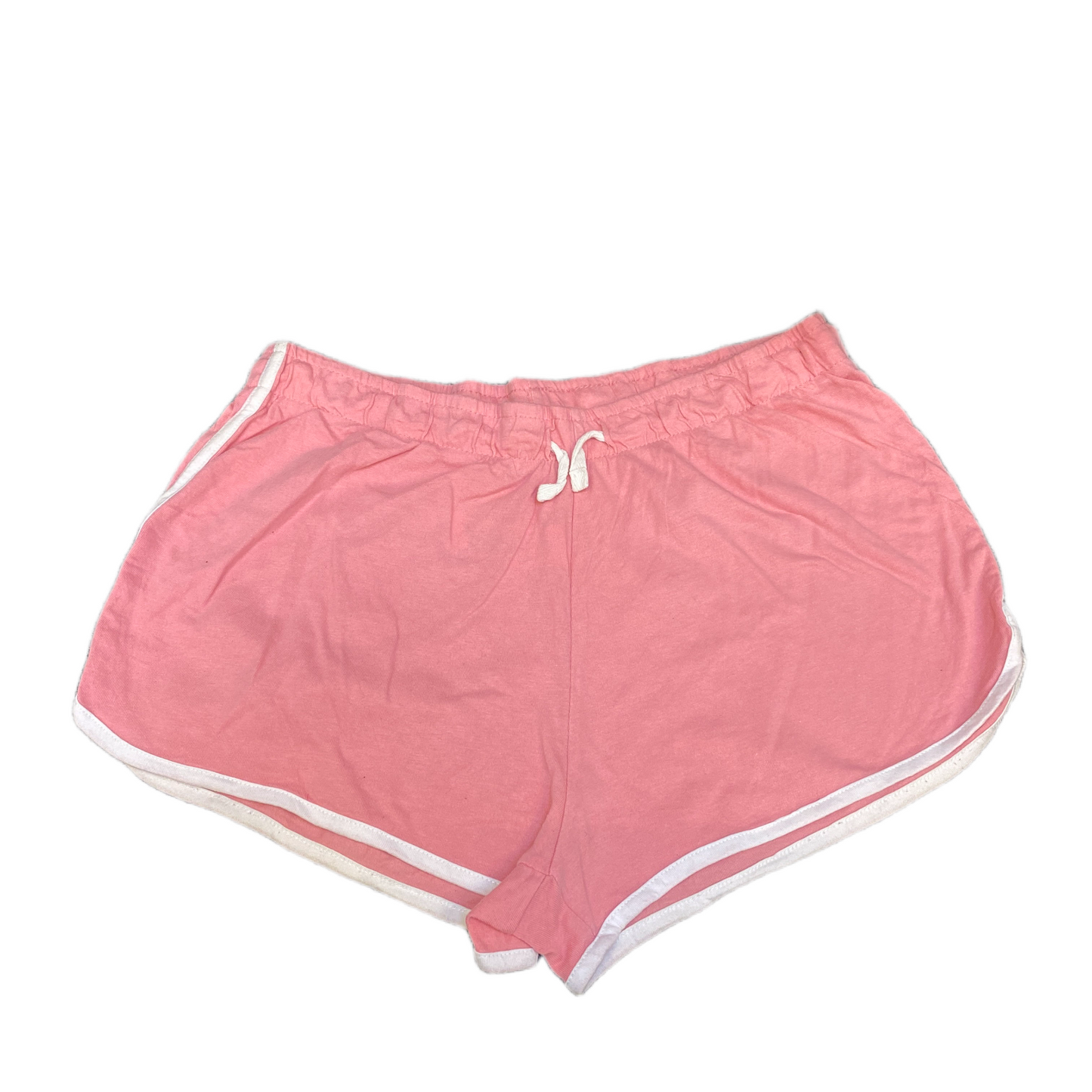 Running Sprinter Shorts Girls S 30" Waist Pink Athletic Gym Workout Dolphin Hem