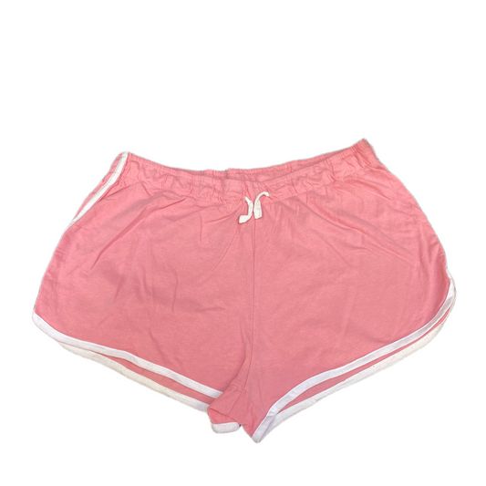 Running Sprinter Shorts Girls S 30" Waist Pink Athletic Gym Workout Dolphin Hem