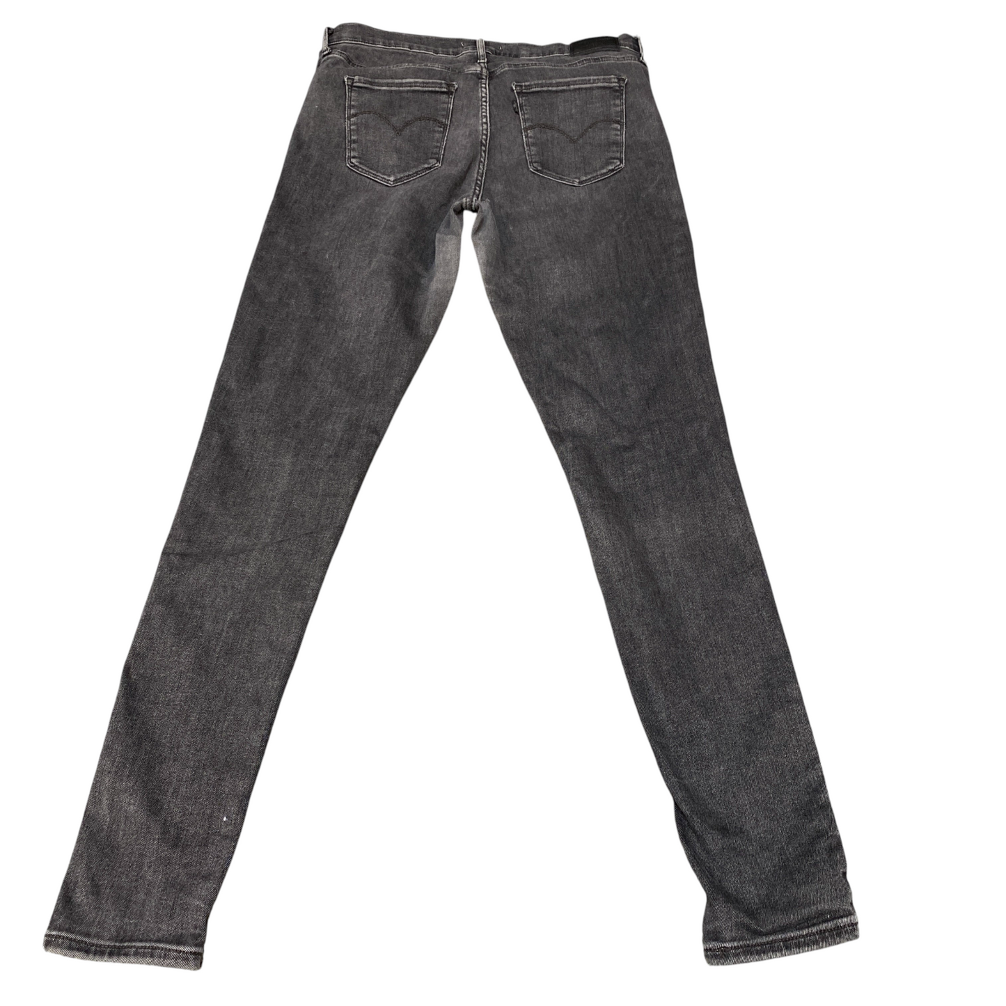 Levi's Jeans Mens 32" Waist Black High Waisted 720 High Rise Super Skinny Leg