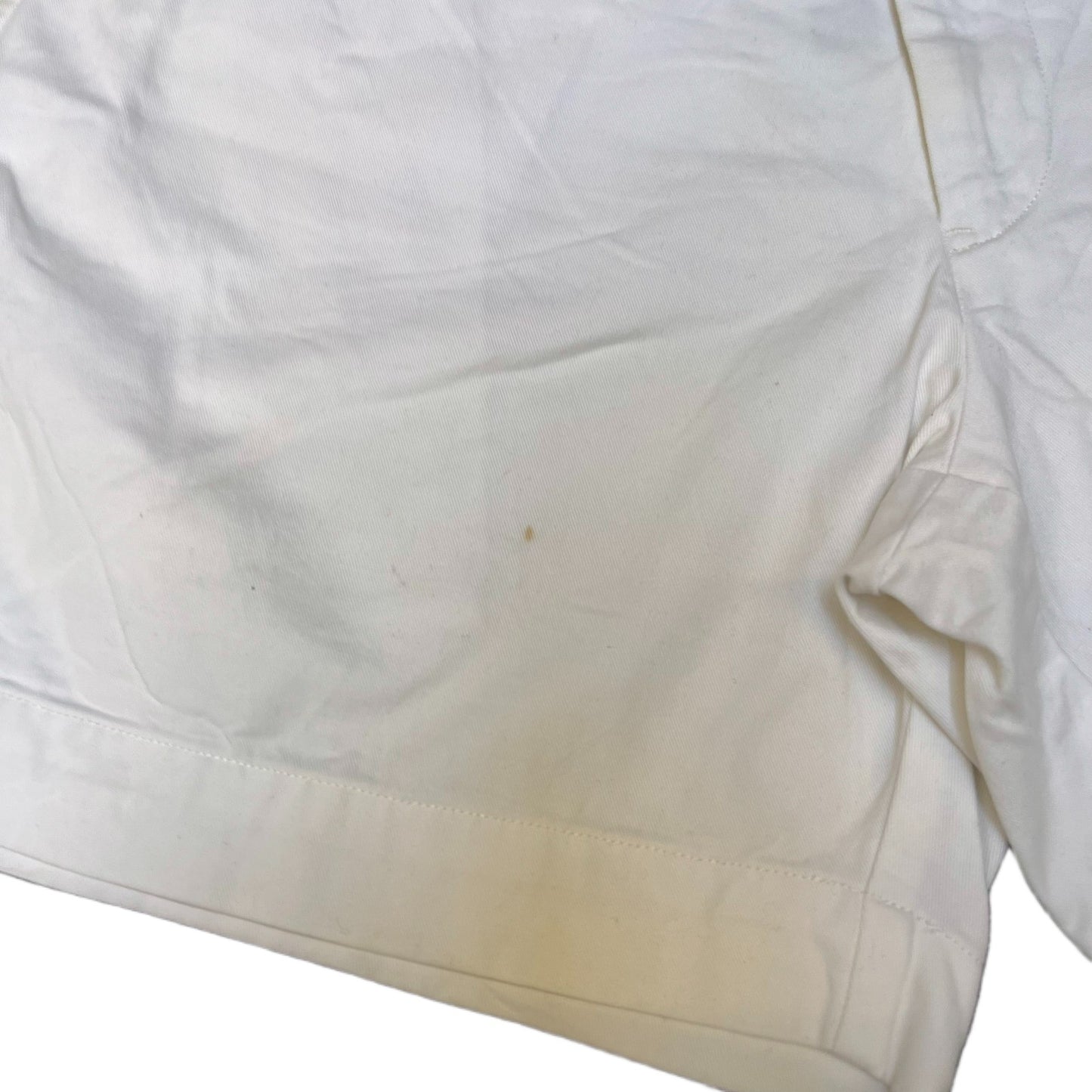 Polo Ralph Lauren Chino Shorts Fits as Mens X-Large 39" Waist White Flat Front