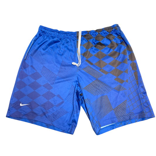 Nike Chelsea FC Dri-Fit ADV Player Issue Home Shorts Mens 35W Blue Elastic Waist