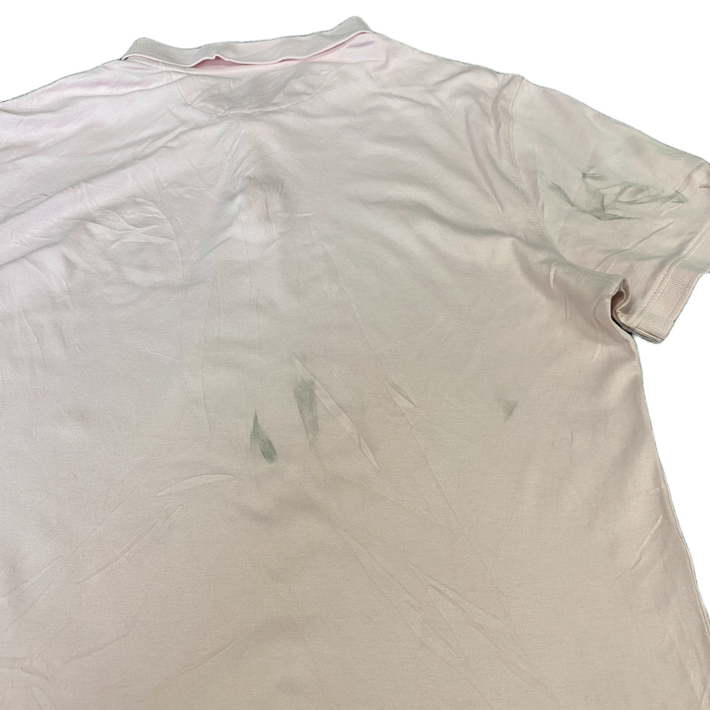 Calvin Klein Polo Shirt Womens Small Pink Golf Performance Short Sleeve Popover