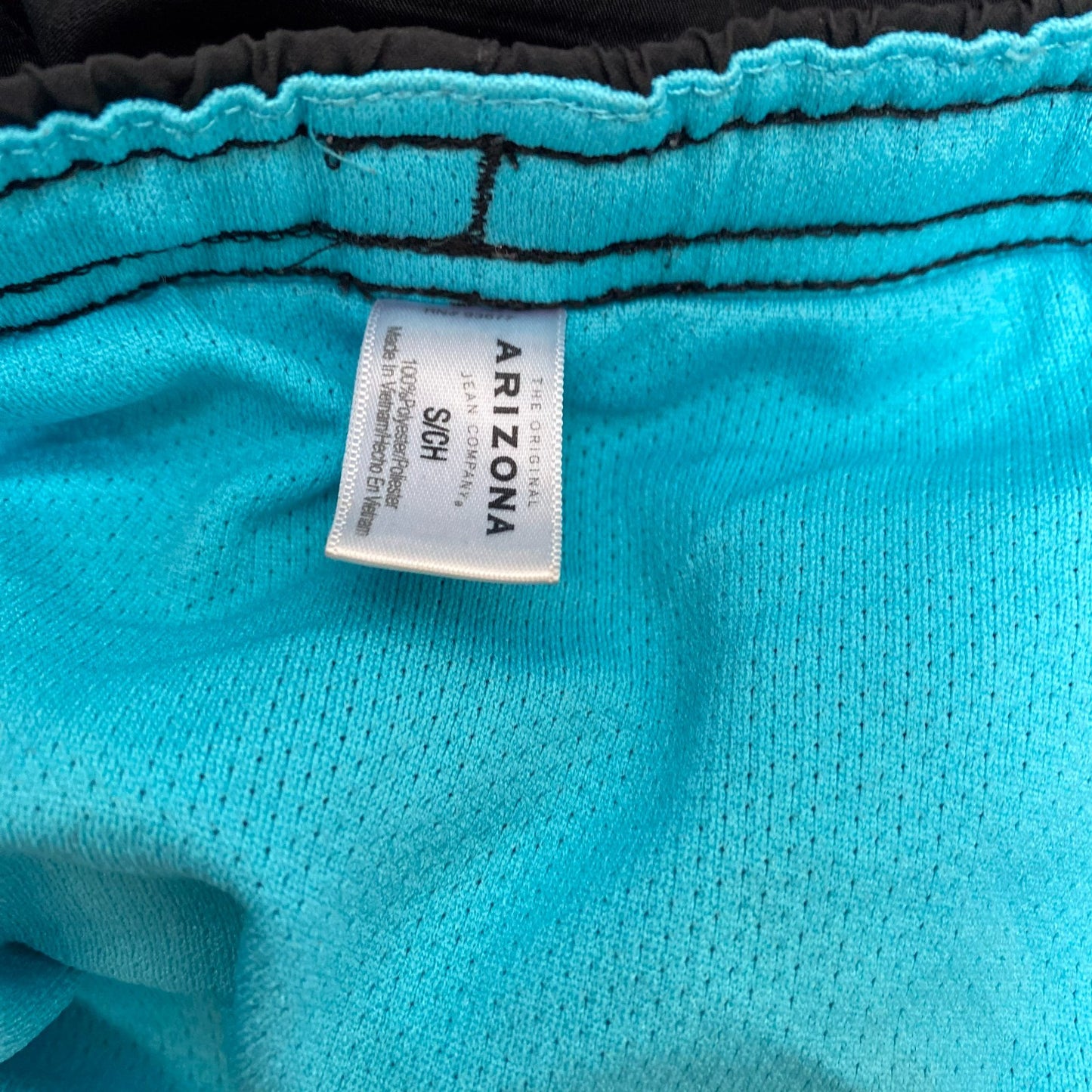 Running Sprinter Shorts Womens Small Black Blue Side Mesh Cadence Athletic Fit