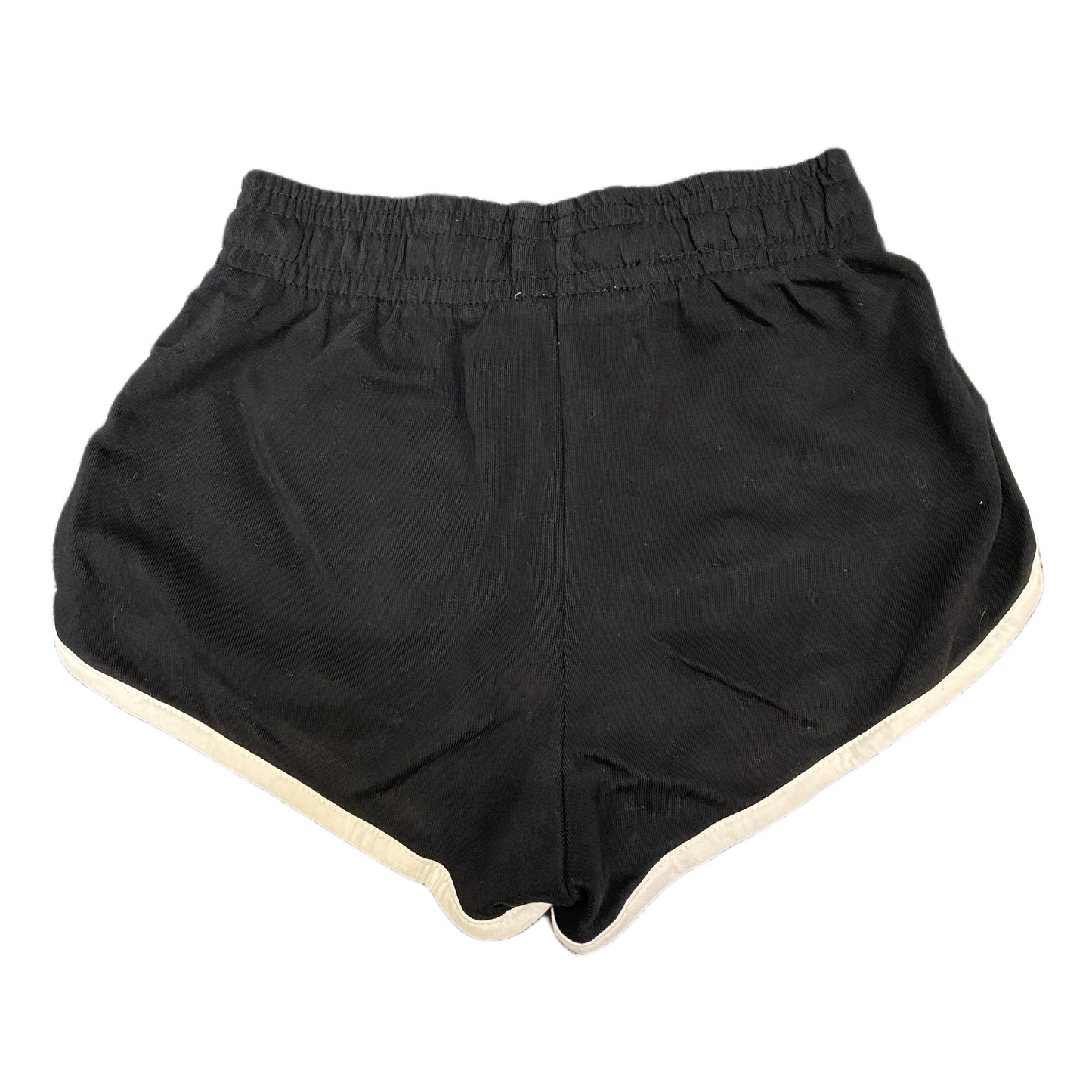 Running Sprinter Shorts Womens S 23" Waist Black Athletic Gym Workout