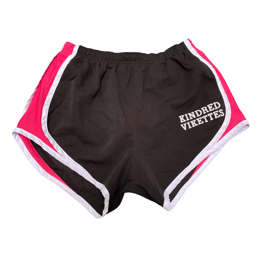 Boxer Craft Sprinter Running Shorts Womens Medium Black Elastic Waist Athletic