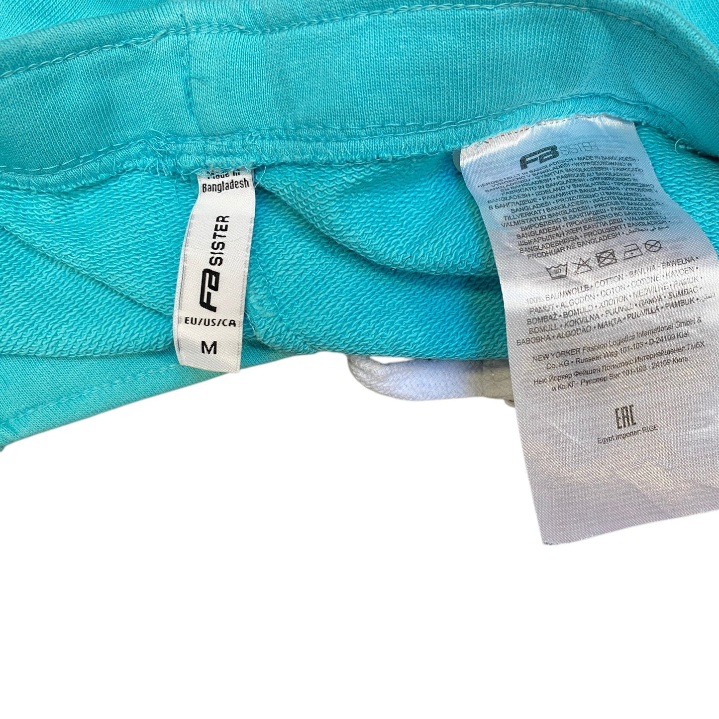 Running Sprinter Shorts Womens M 28" Waist Blue Athletic Gym Workout Dolphin Hem