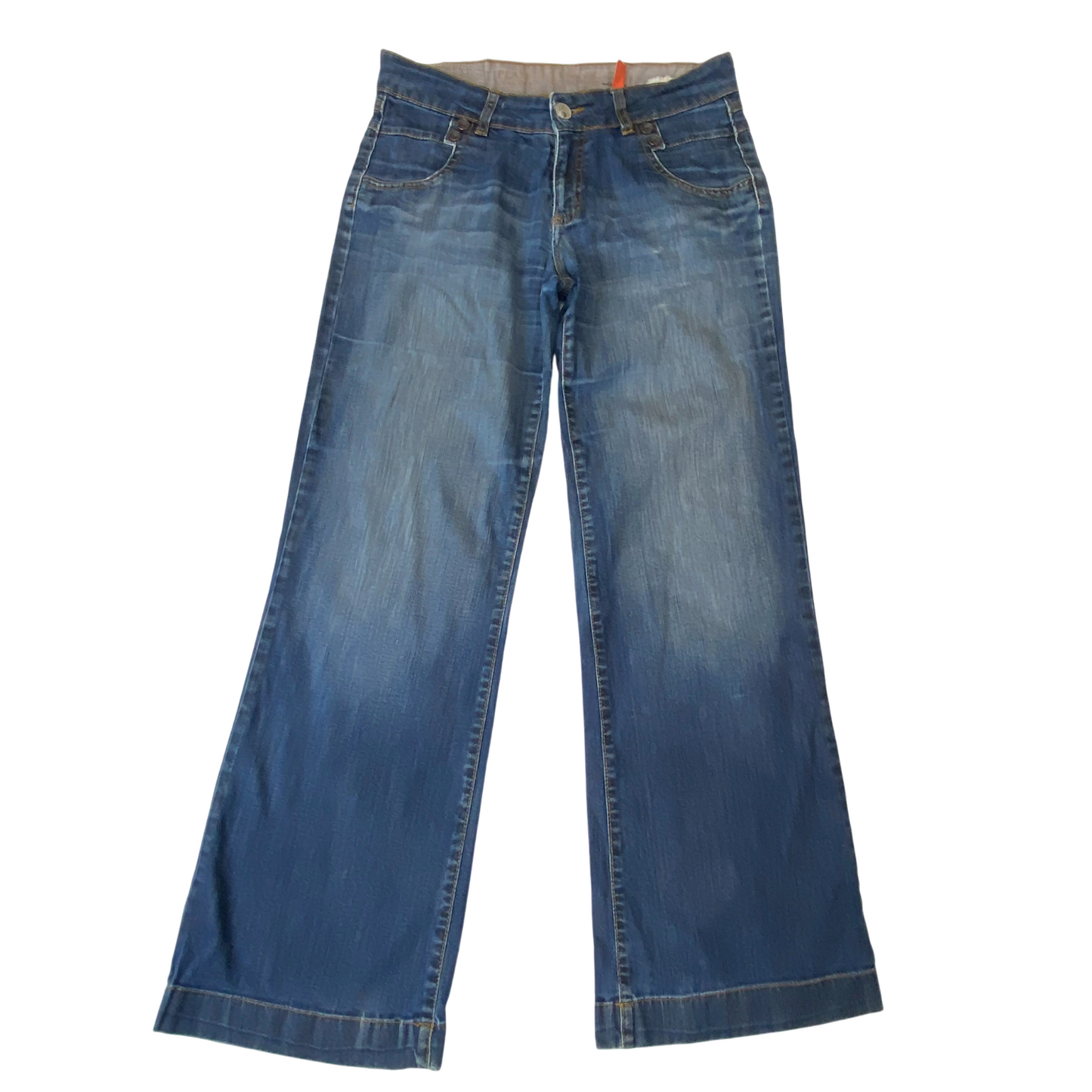 Street One Jeans Womens Large W32 L31 Blue Denim Straight Leg Comfort Outdoor