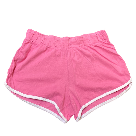 Primark Sprinter Running Shorts Womens 25W Pink Elastic Waist Stretch Athletic