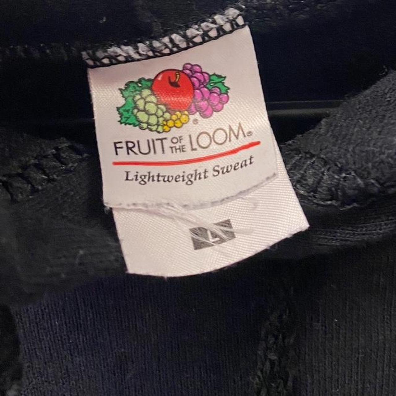 Fruit of the Loom Hoodie Black Men’s L