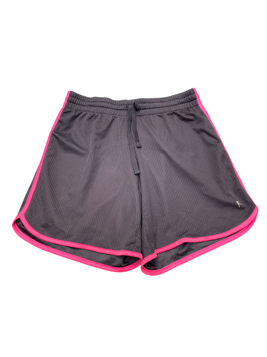 Running Sprinter Shorts Womens S Black Mesh Drawstring Elastic Waist Athletic