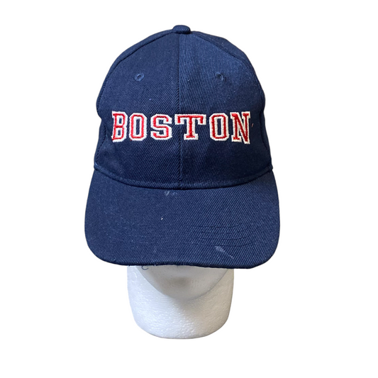 MLB Boston Red Sox Alex Baseball Cap Mens One Size Blue Cotton Adjustable Hat