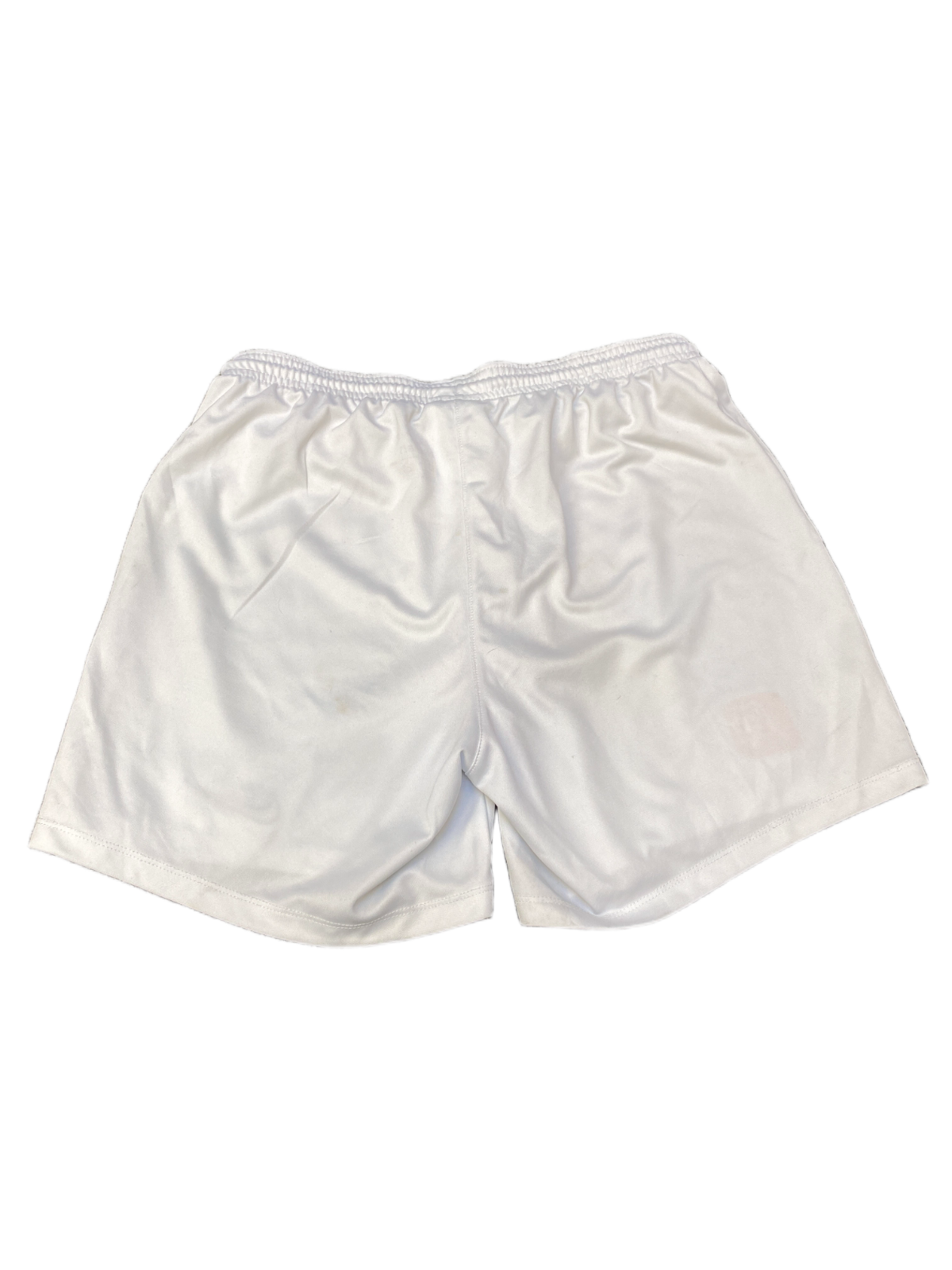 Nike Dri-Fit Soccer Shorts Womens Small 27" Waist White Elastic Waist Drawstring