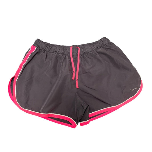 Hind Sprinter Shorts Womens Medium Black Pink Athletic Gym Training Drawstring