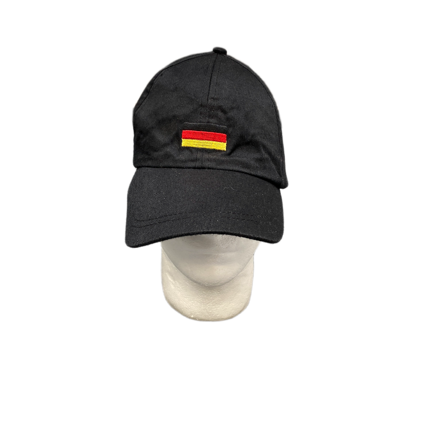Unisex Baseball Cap Black Adjustable Embroidered German flag Snapback Hat