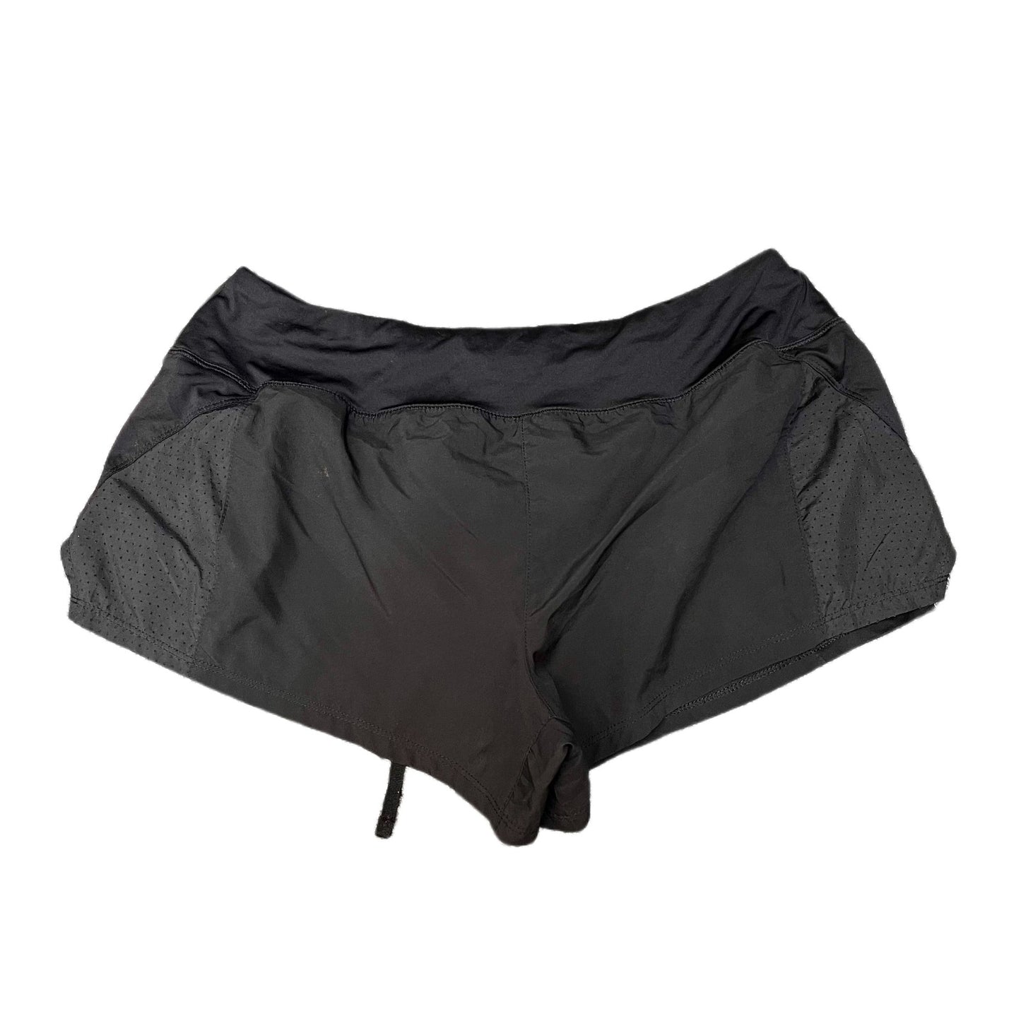 Nike Dri-FIT Athletic Running Shorts Fits as Womens L 32" Waist Black Drawstring