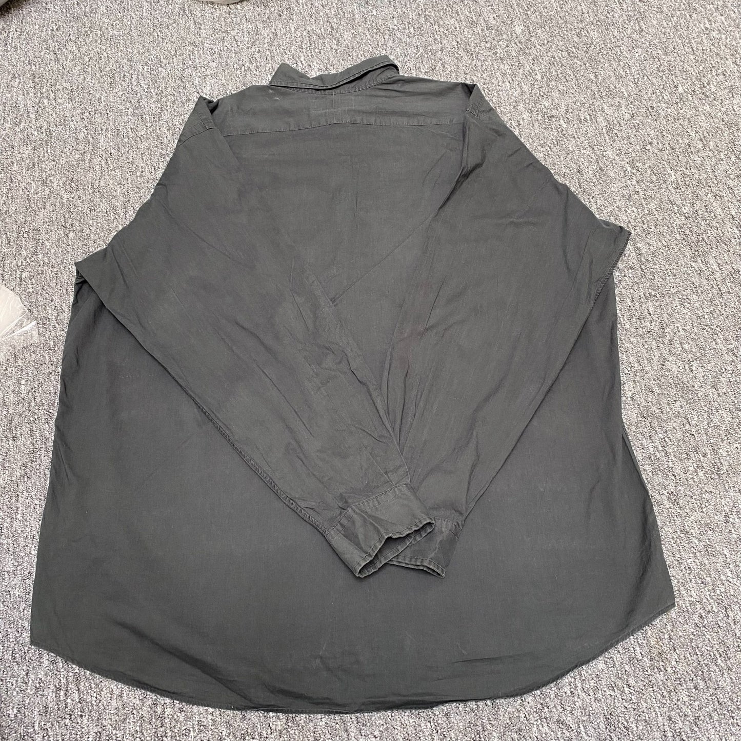 Ralph Lauren Button-Up Shirt Mens XL Black Marlowe Cotton Long Sleeve Collared