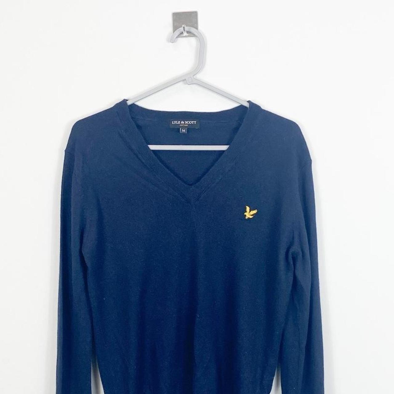 Vintage Lyle & Scott V Neck Jumper