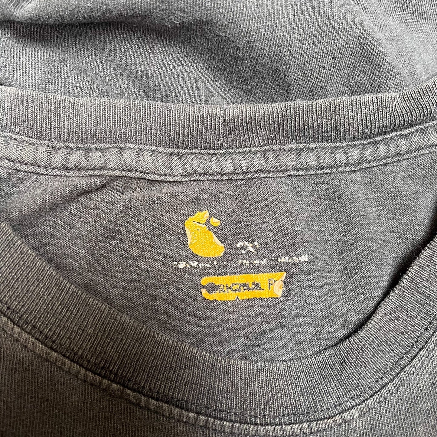 Carhartt Pocket T-Shirt Mens XL Dark Grey Original Fit Short Sleeve Crewneck Tee