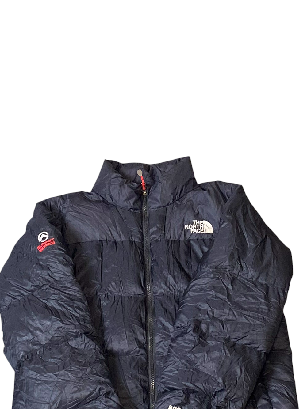 The North Face Nuptse 800 Down Puffer Jacket Mens Small Black Summit Series