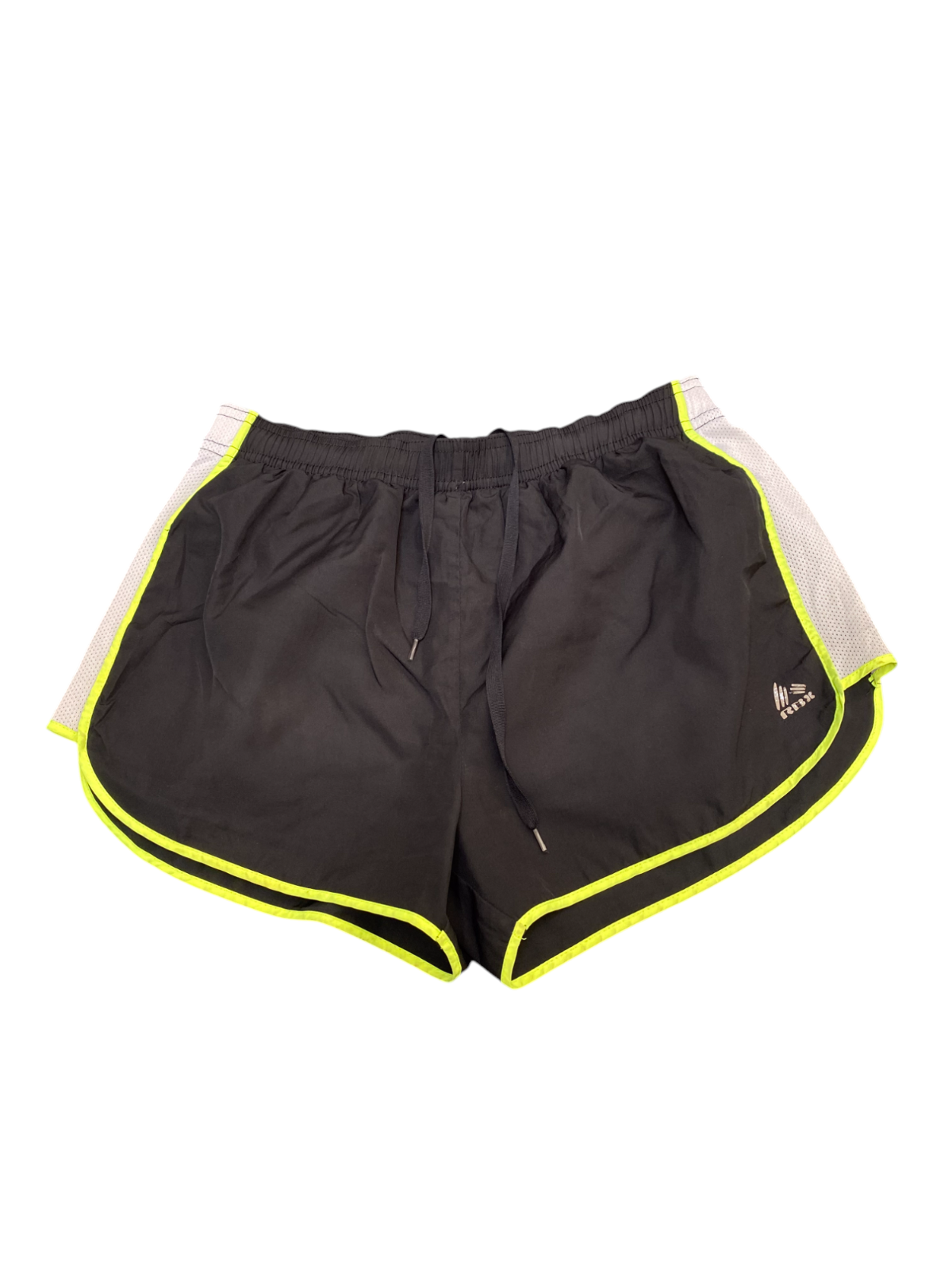 Active Running Sprinter Shorts Womens Medium Black Side Mesh Duo Dry Drawstring