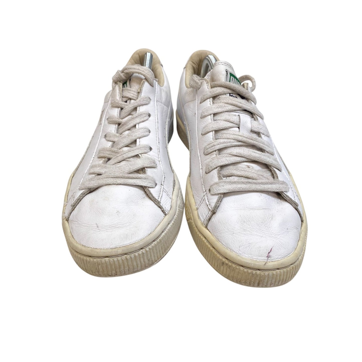 PUMA Basket Classic XXI Trainers Sneakers Mens UK 7 White Casual Low-Top Lace Up