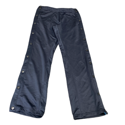 Active Touch Joggers Fits as Mens M 32" Waist Black Side Snap Straight Trouser