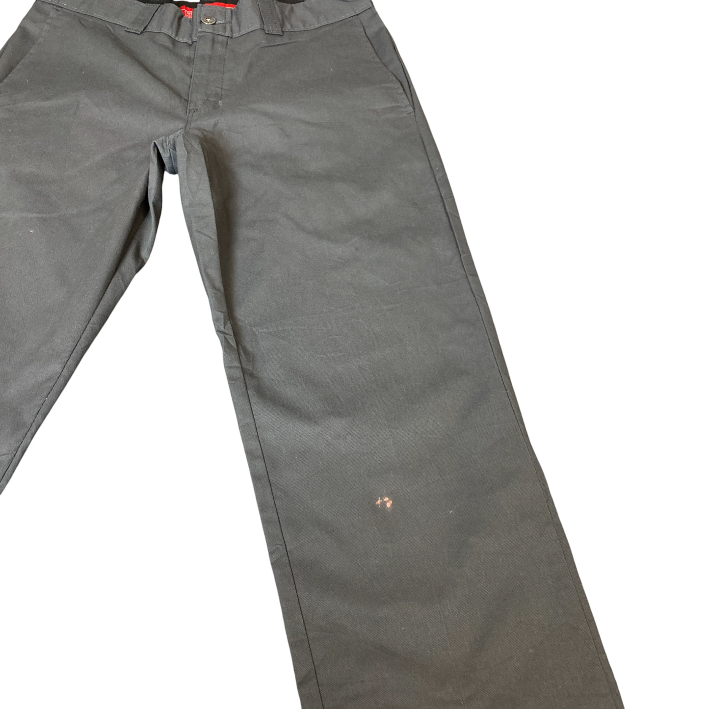 Dickies Flex Work Pants Men Medium Grey Ripstop Stretch Regular Fit Straight Leg