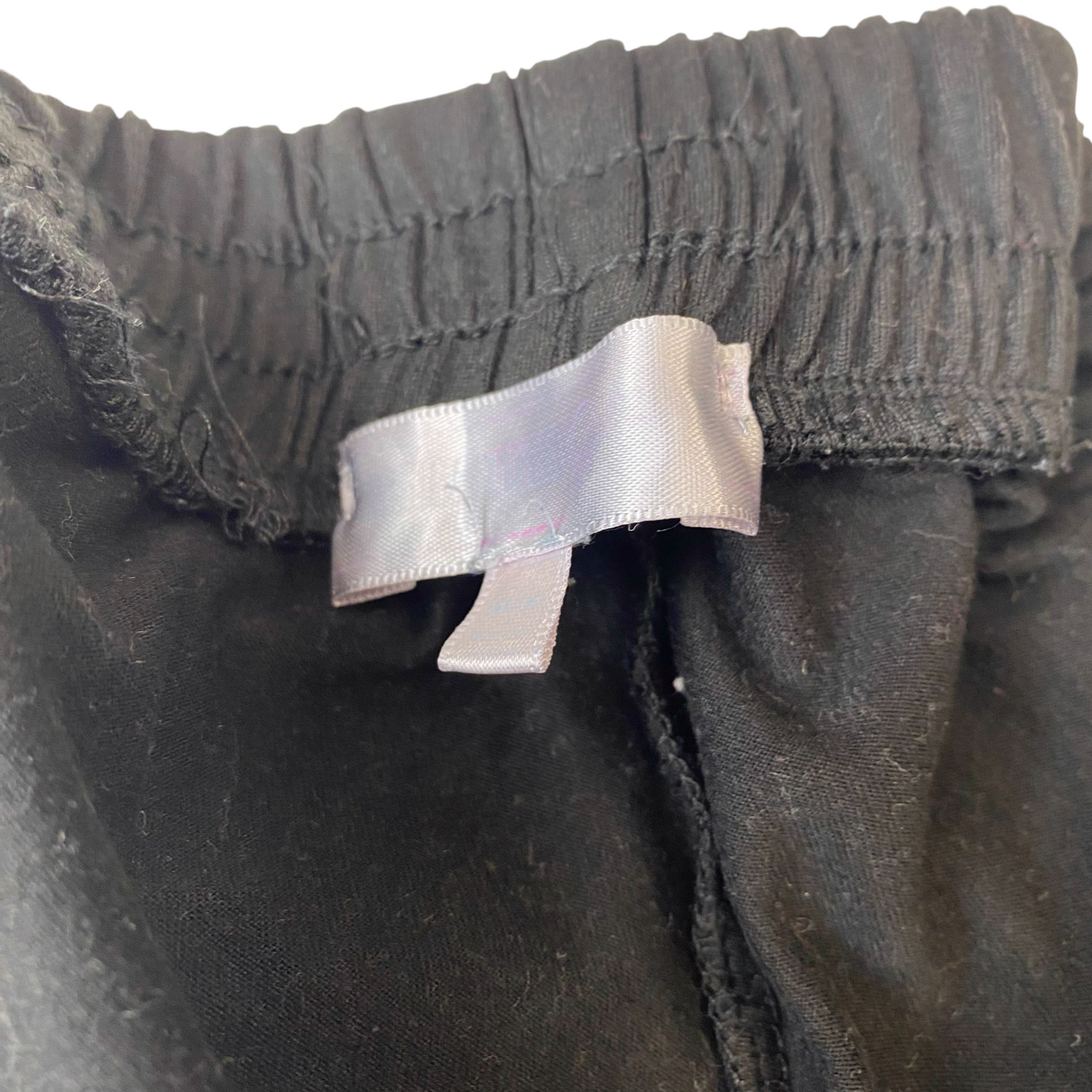 Women's Running Shorts S Black High Stretch Pleated Drawstring Waist Athletic