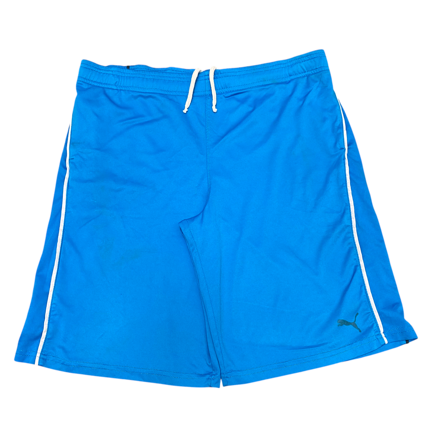 Active Basketball Shorts Womens XL Blue Athletic Fit Gym Workout Elastic Waist