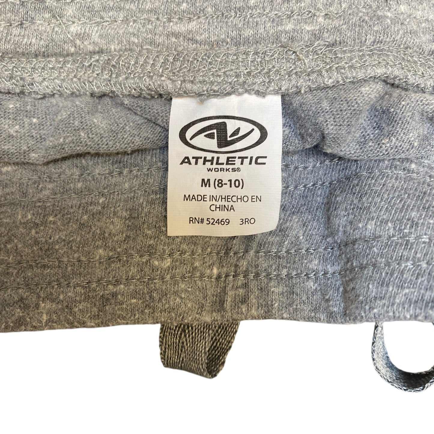 Running Sprinter Shorts Womens M 29" Waist Grey Athletic Workout Gym Dolphin Hem