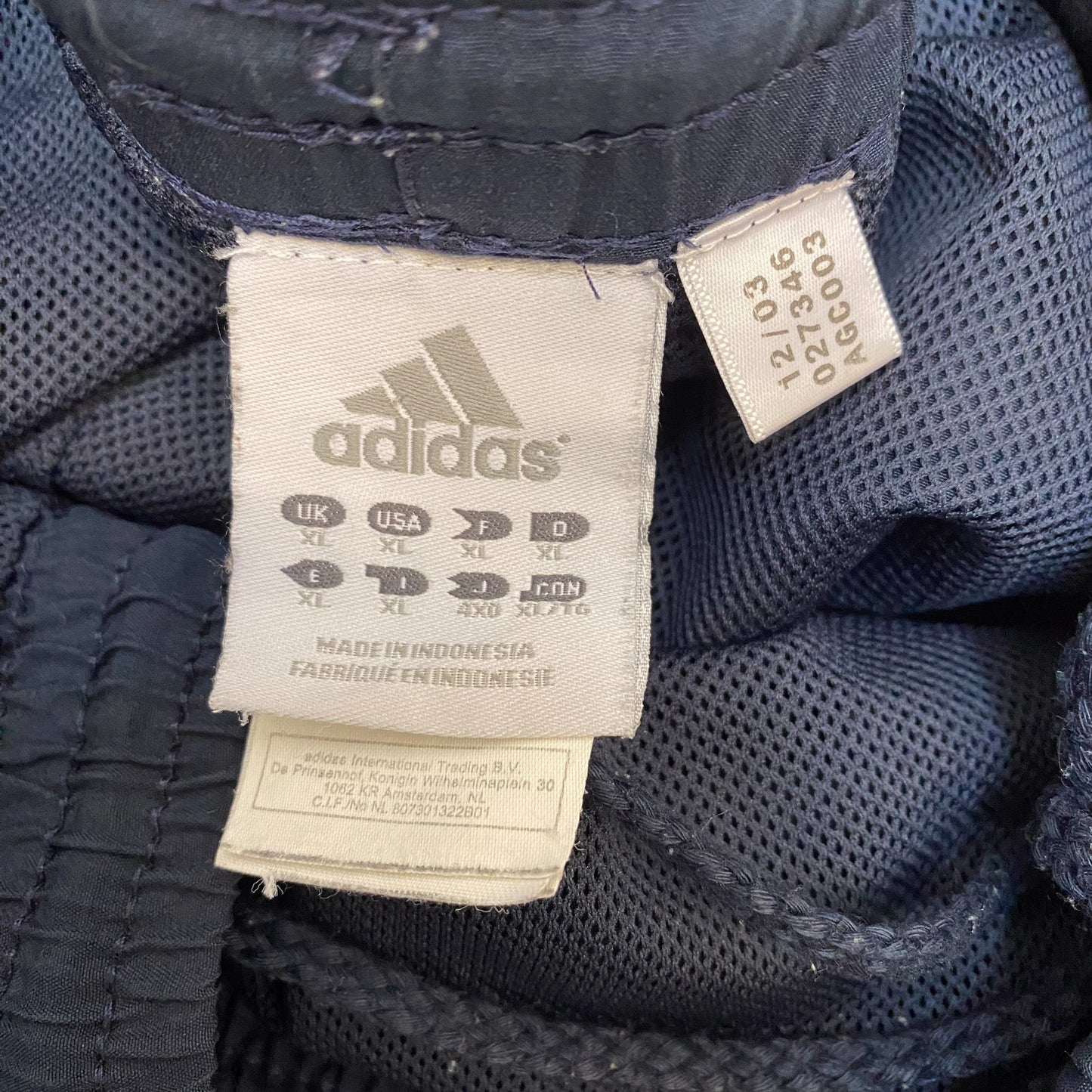 Adidas Running Shorts Mens XL Blue Mesh Lined Athletic Drawstring Elastic Waist