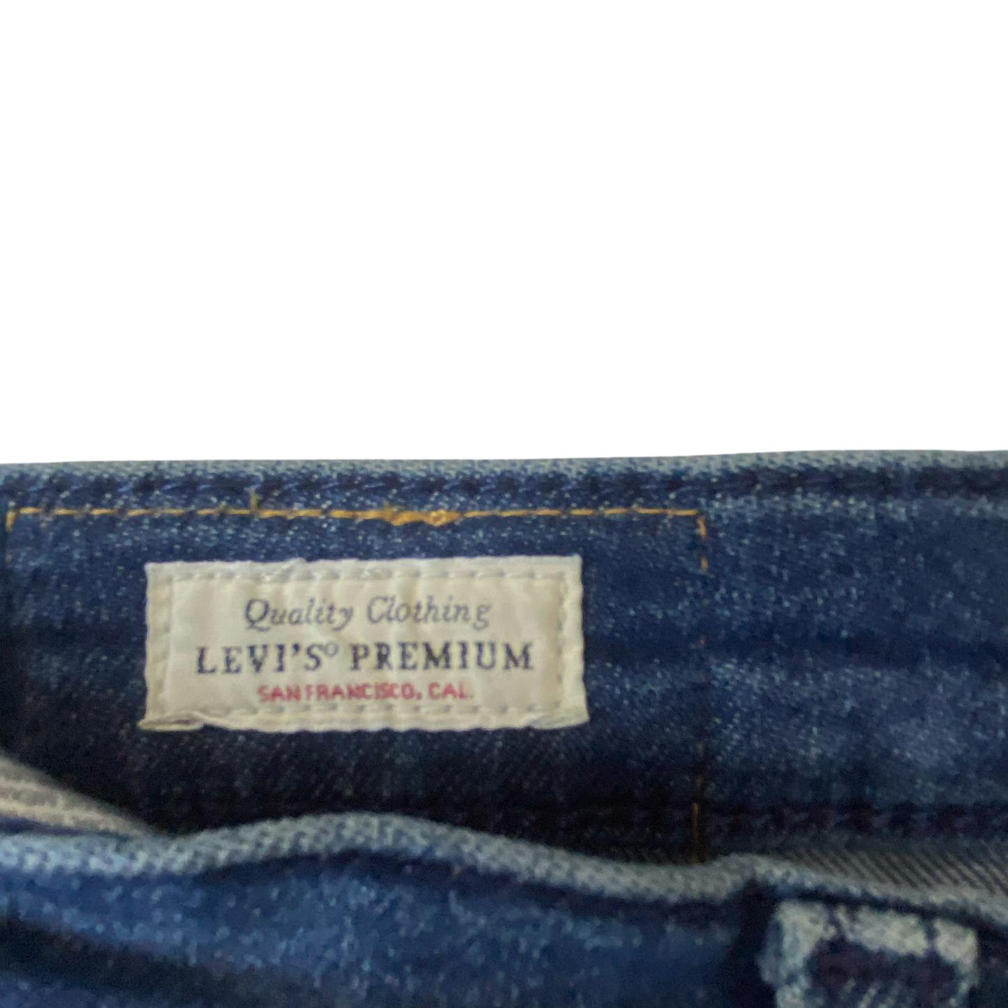 Levi's 502 Jeans Mens Small Blue Denim Slim Fit Straight Leg Medium Wash Pockets