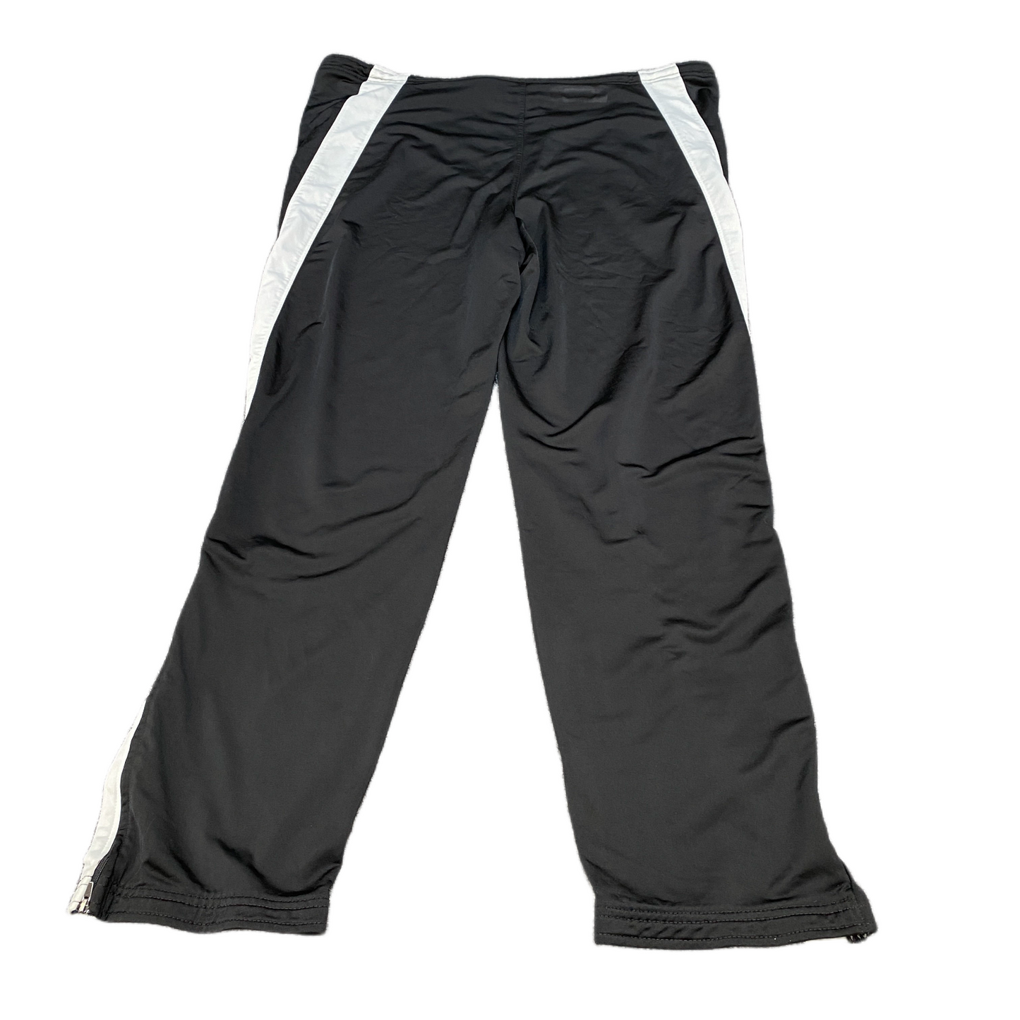 PUMA Joggers Fits as Mens 41" Waist Black White Training Drawstring Trousers