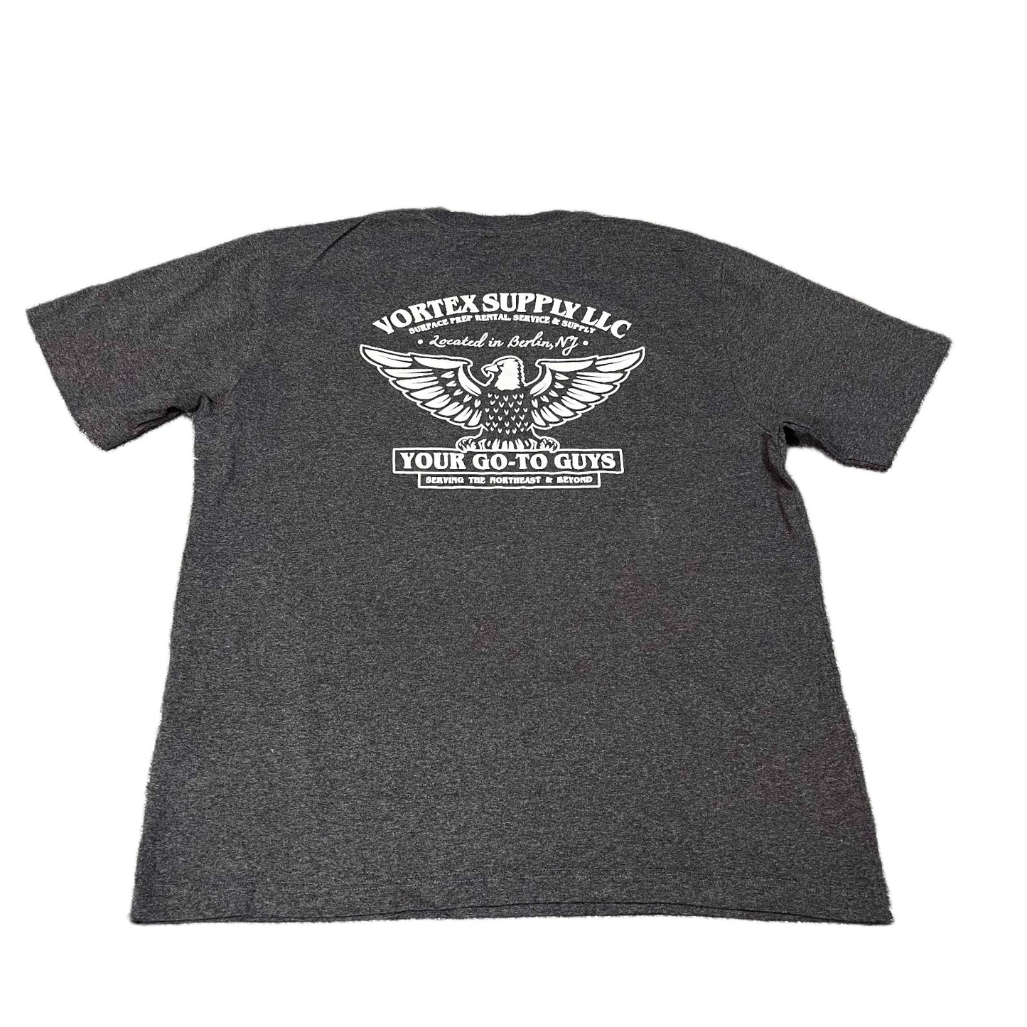 Carhartt Pocket T-Shirt Mens L Grey Vortex Supply Graphic Loose Fit Summer Tee