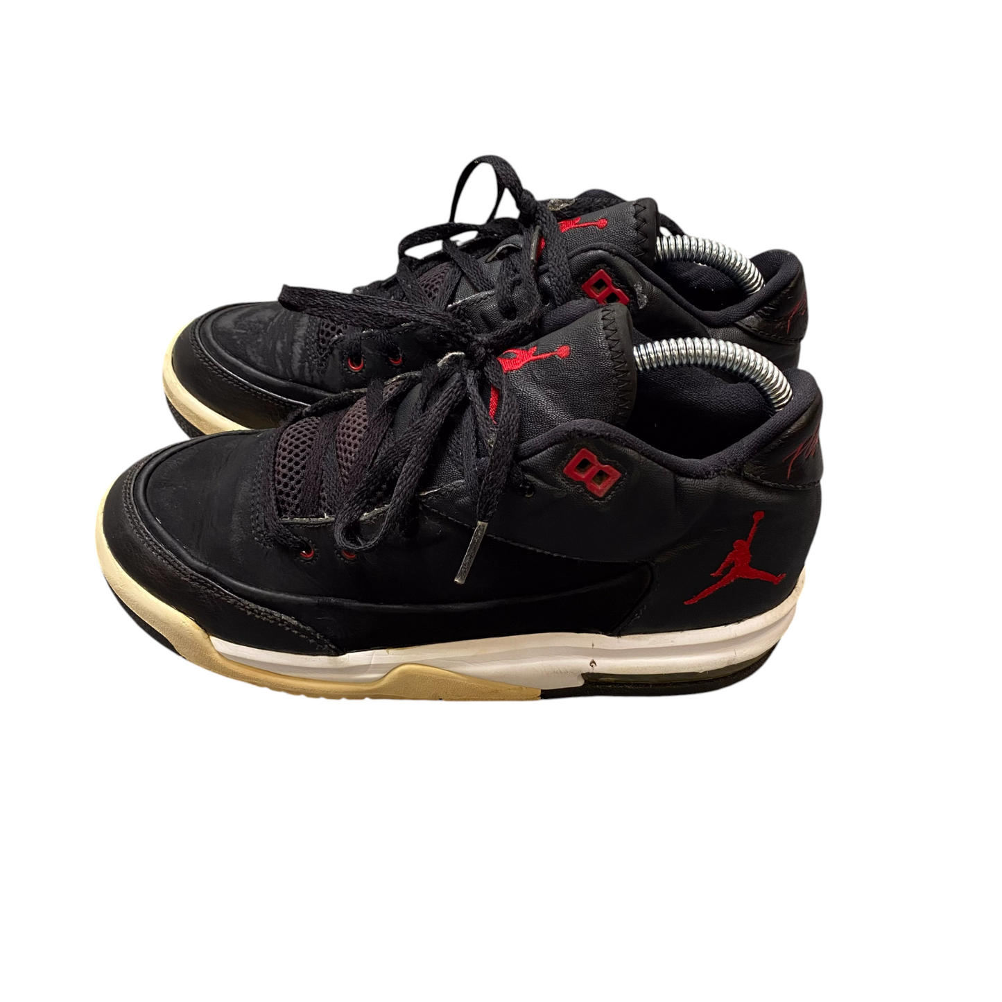 Jordan Flight Origin 3 Youth Basketball Trainers 4.5 Black Athletic 820246-001