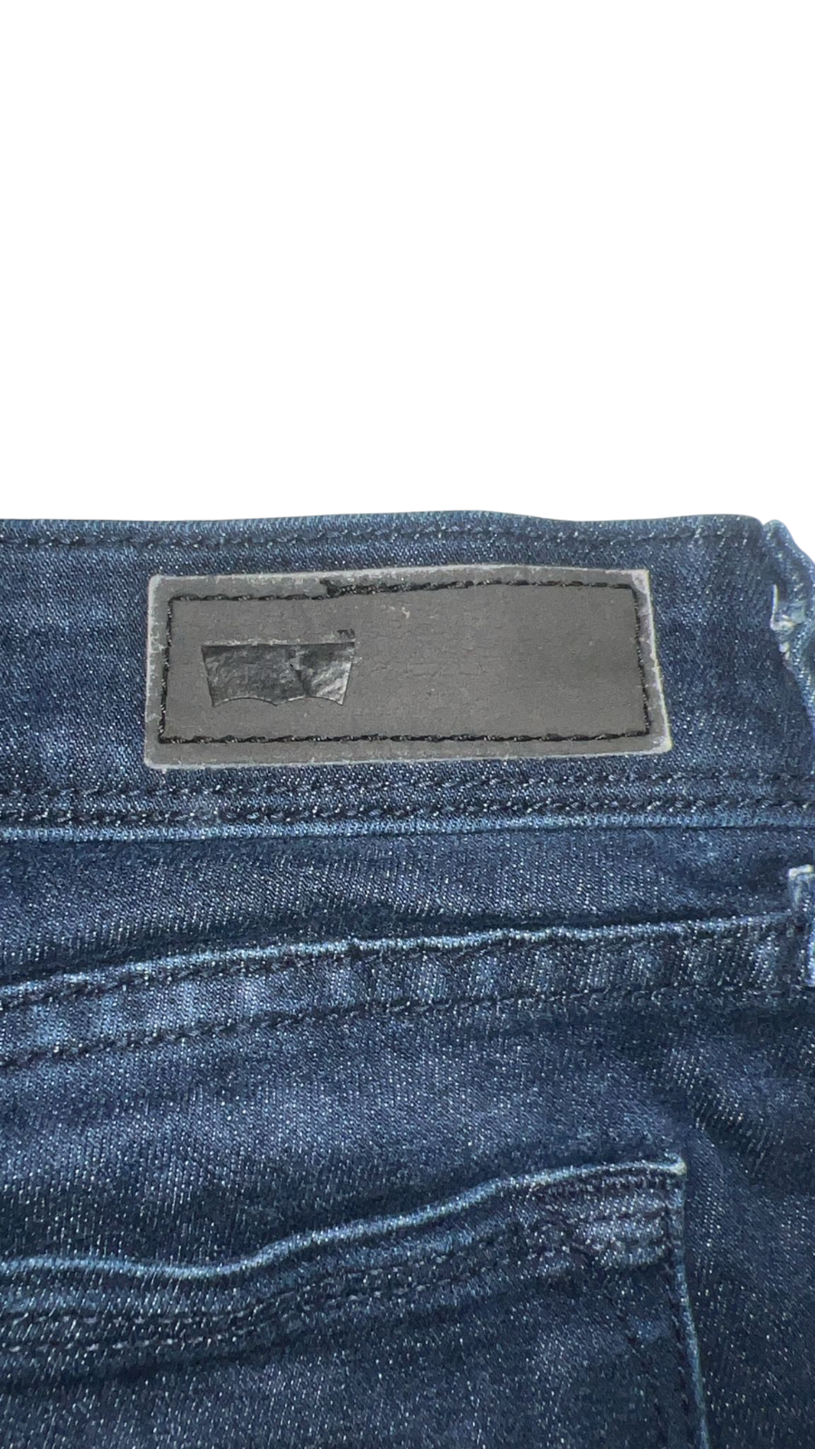 Levi's Jeans Womens Large Blue Denim Curve Low Rise Skinny Pockets Outdoor