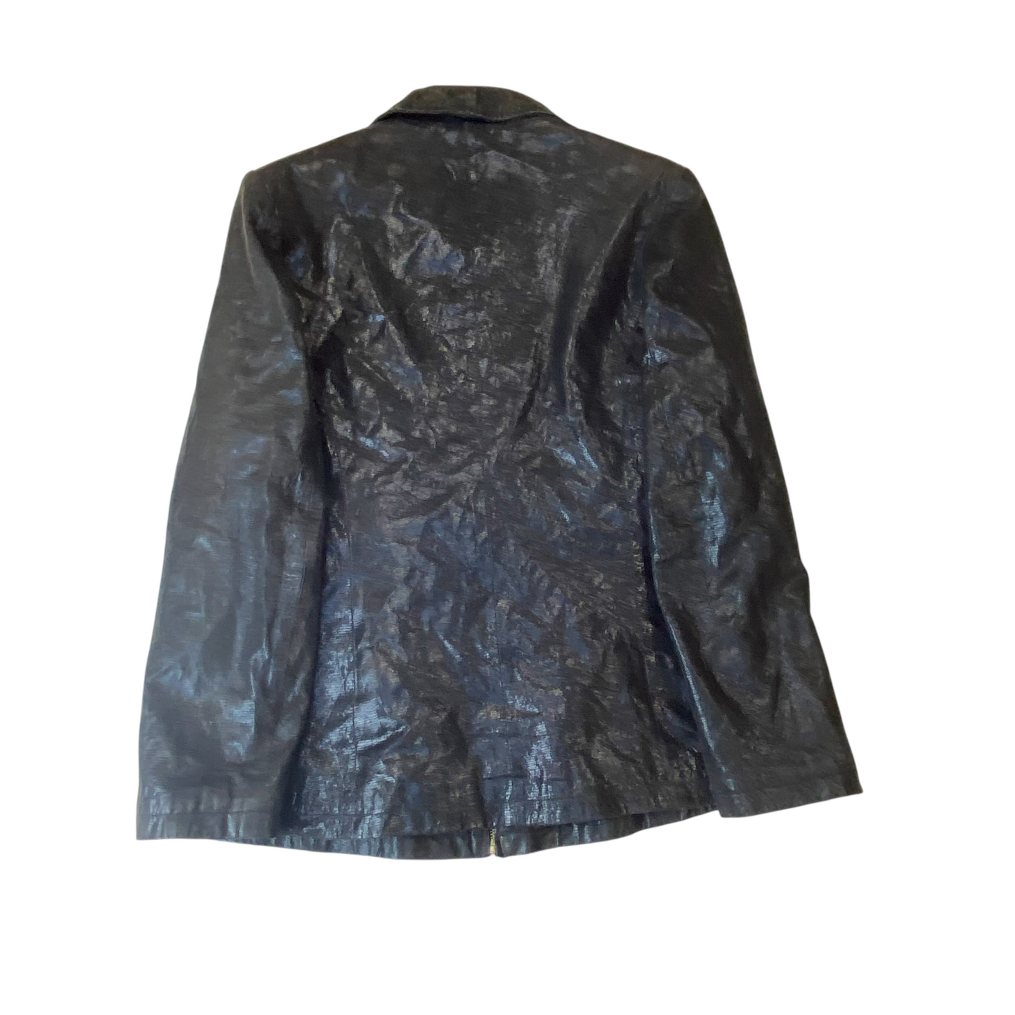 Cruse Jacket Men S Black Genuine Leather Pocket Long Sleeve Collared Full Zipper