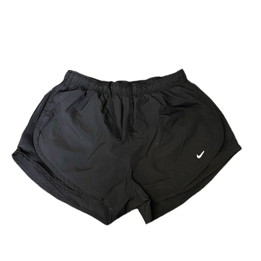 Nike Dri-FIT Running Sprinter Shorts Fits as Women S 28" Waist Black Dolphin Hem