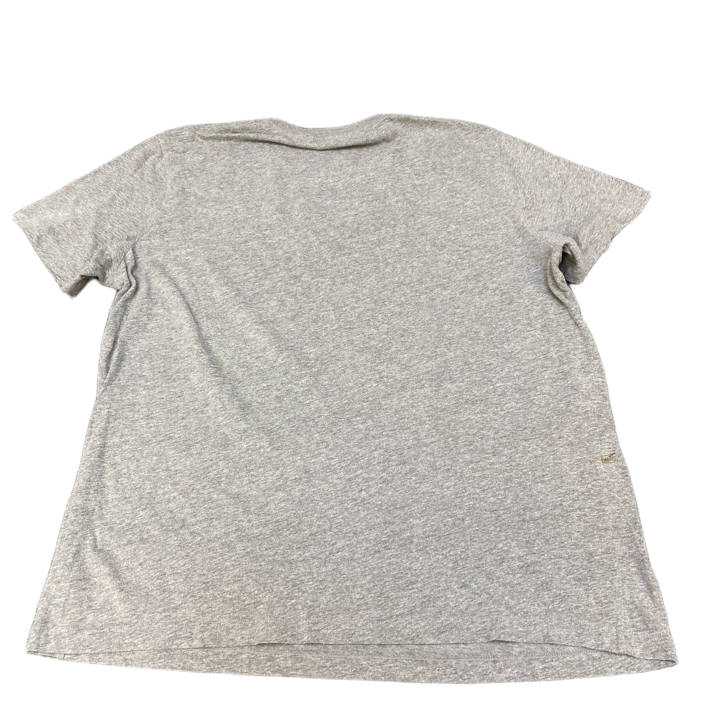 PUMA T-Shirt Womens XL Grey Heathered Graphic Cat Oversized Short Sleeve Tee