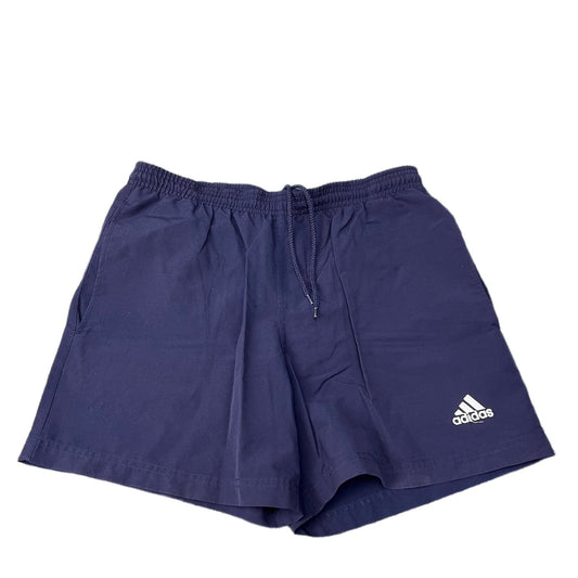 Adidas Soccer Shorts Mens Large 30" Waist Navy Athletic Gym Training Drawstring