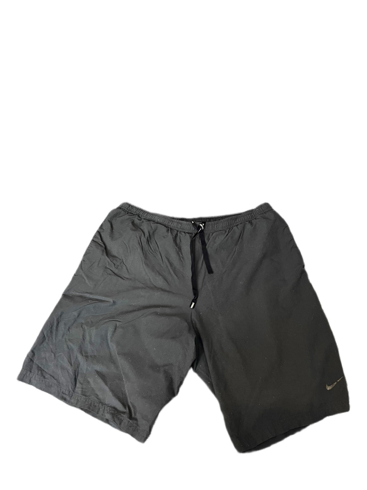 Nike Dri-FIT Running Gym Shorts Men Small 30" Waist Black Performance Drawstring