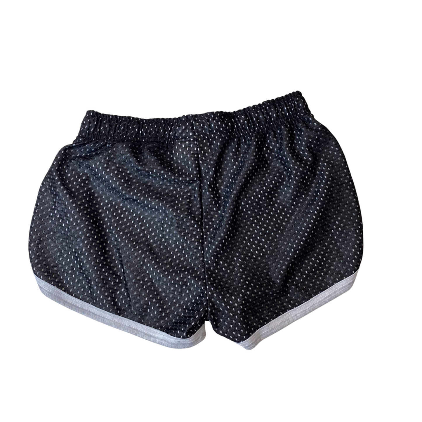Bobbie Brodes Sprinter Shorts Mens S Black Polka Dot Gym Training Running Comfor