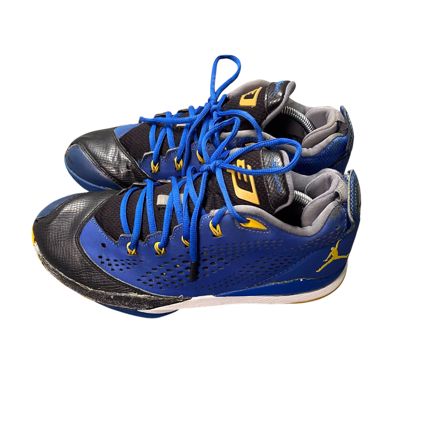 Air Jordan CP3.VII Trainers Sneakers Mens 8 Blue Black Logo Athletic 616805-489