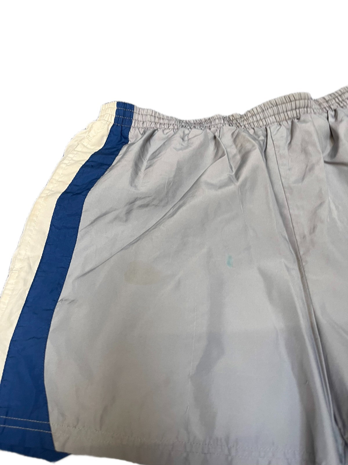 Nike Athletic Running Shorts Fits as Mens S 30" Waist Grey Elastic Waist Pull On