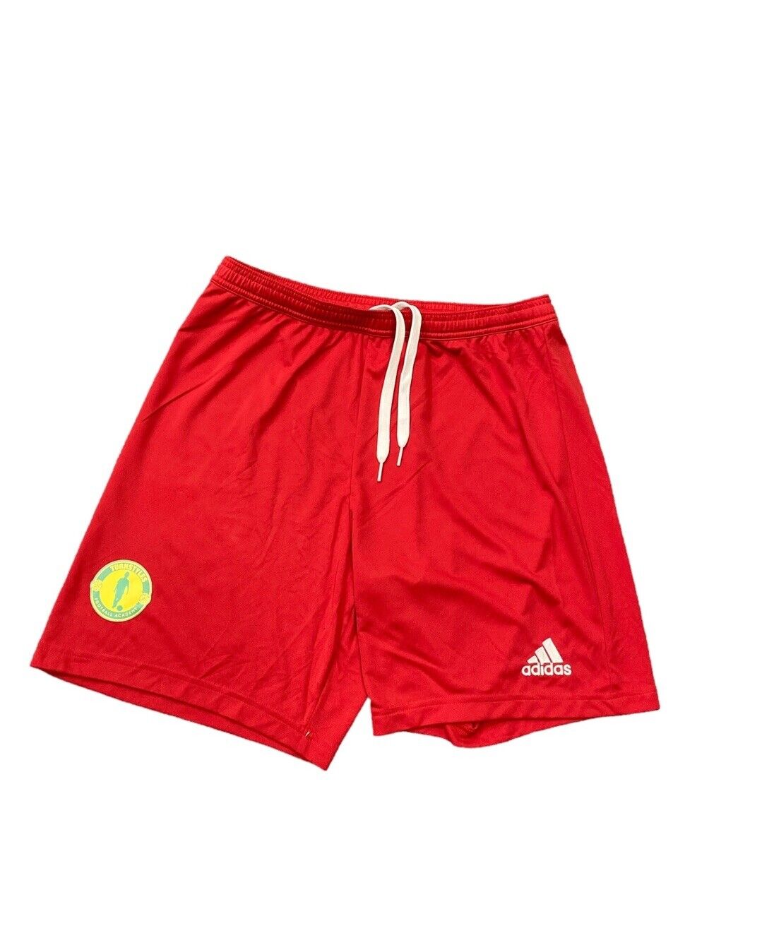 Adidas Sports Shorts Black Red L Front Logo