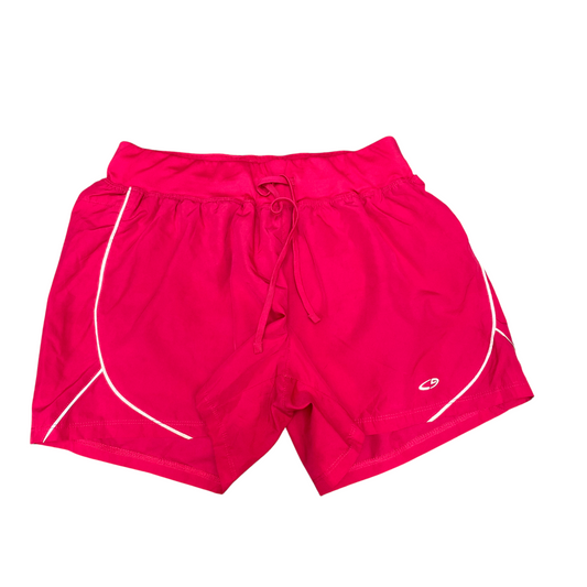 Running Sprinter Shorts Womens Small Pink Athletic Gym Elastic Waist Dolphin Hem