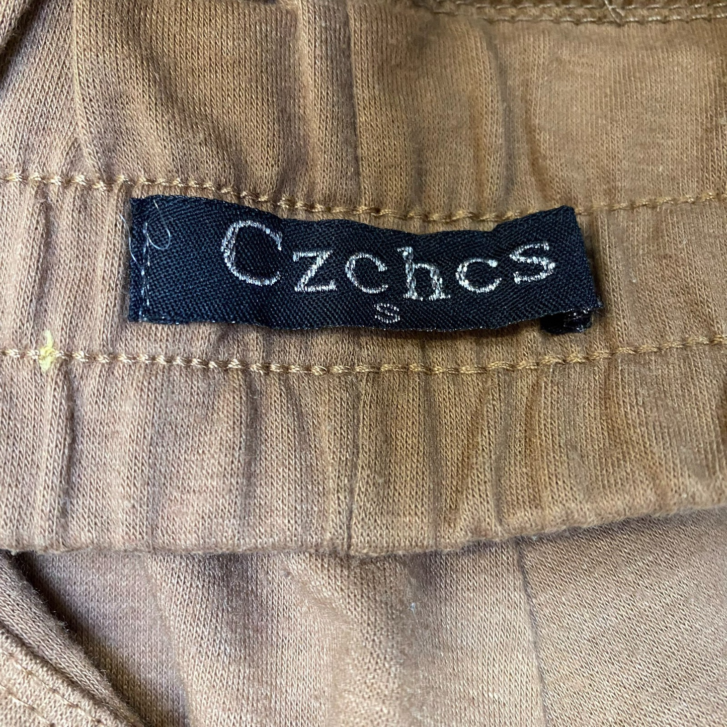 Running Sprinter Shorts Womens Small Brown Athletic Gym Workout Drawstring Waist